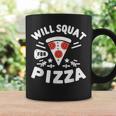 ピザのためにしゃがむ Willquat For Pizza コーヒーマグ ギフトのアイデア