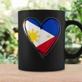 フィリピン独立記念日 I Love Philippines 国旗 ハート コーヒーマグ ギフトのアイデア