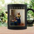 フェルメール 面白いtシャツ アート 牛乳を注ぐ女 絵画 メンズ レディース 面白い 服 美術 油彩画 コーヒーマグ ギフトのアイデア