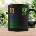 ブラジル国旗 ブラジルのプライド愛好家 コーヒーマグ ギフトのアイデア