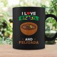 ブラジル料理 ブラジル国旗 I Love Brazil And Feijoada コーヒーマグ ギフトのアイデア
