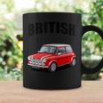 ブリティッシュクラシックカー レッド ミニスポーツカー コーヒーマグ ギフトのアイデア