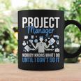 プロジェクトマネージャー Nobody Knows What I Do プロジェクト計画 コーヒーマグ ギフトのアイデア