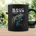 ベイトキャスター フィッシャーマン バスのささやき ブラックバス釣り コーヒーマグ ギフトのアイデア