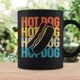 ホットドッグ 大人用 レトロ ヴィンテージ ホットドッグ コーヒーマグ ギフトのアイデア