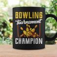 ボウリング大会優勝 クルー ボウリング チーム ホビー ボウラー コーヒーマグ ギフトのアイデア
