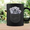 ポケット 北極熊 クマ コーヒーマグ ギフトのアイデア