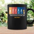 マネーの進化 ビットコイン Btc暗号通貨 コーヒーマグ ギフトのアイデア
