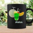 メロン 3 Melon メロンソーダ クリームソーダ カット 『デリシャス フルーツ』果物 リアル 面白い イラスト コーヒーマグ ギフトのアイデア