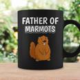 メンズ・ボーイズ・マーモット・パパ 父の日 マーモットの父 コーヒーマグ ギフトのアイデア