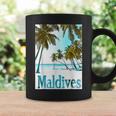 モルディブ島 ビーチ 熱帯風景 旅行 お土産 コーヒーマグ ギフトのアイデア