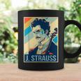 ヨハン・シュトラウス ポスター ミュージシャン 作曲家 コーヒーマグ ギフトのアイデア