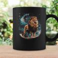 ライオン愛好家 カラフルな動物園の動物のライオン コーヒーマグ ギフトのアイデア