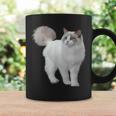 ラグドール 猫のポートレート ラグドール キャットヘッド ラグドール 猫の顔 コーヒーマグ ギフトのアイデア