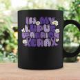 ループス・アウェアネス Lupus Warrior Era Wear Purple Ribbon Groovy コーヒーマグ ギフトのアイデア