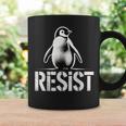 レジスト ペンギン アクティビズム ティー ペンギン 抗議 関税 コーヒーマグ ギフトのアイデア