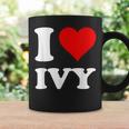 レッドハート アイビーが大好き コーヒーマグ ギフトのアイデア