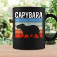 レトロ ビンテージ カピバラ かわいい 動物 コーヒーマグ ギフトのアイデア
