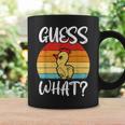 レトロ ヴィンテージ Guess What チキンバット コーヒーマグ ギフトのアイデア
