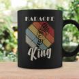 レトロ・カラオケ・シング・パーティー・ミュージック For Karaoke King コーヒーマグ ギフトのアイデア