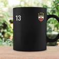 ロシア ナンバー 13 サッカーフラッグ フットボール 13 ロシア コーヒーマグ ギフトのアイデア
