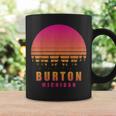 ヴィンテージ Burton Michigan Mi レトロ 70年代 80年代 グラフィック お土産 コーヒーマグ ギフトのアイデア