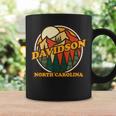 ヴィンテージ ハーレーダビッドソン ノースカロライナマウンテン ハイキングプリント コーヒーマグ ギフトのアイデア