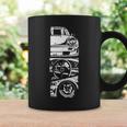 ヴィンテージ 日本製 自動車 カーレース ドライバー 楽しい 女性 男性 コーヒーマグ ギフトのアイデア