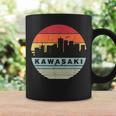 ヴィンテージカワサキスカイラインシルエット コーヒーマグ ギフトのアイデア