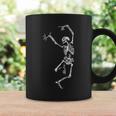 人間のスケルトンのダンス、骨骨の骨の頭蓋骨の解剖学 コーヒーマグ ギフトのアイデア