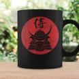 侍の戦士の兜日本の漢字-黒 コーヒーマグ ギフトのアイデア