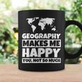 地理の先生への贈り物-面白い地理の恋人のユーモア コーヒーマグ ギフトのアイデア