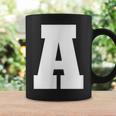 大文字 A アルファベットモノグラム イニシャル コーヒーマグ ギフトのアイデア