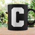 大文字 C アルファベット モノグラム イニシャル コーヒーマグ ギフトのアイデア
