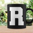 大文字 R アルファベット モノグラム イニシャル コーヒーマグ ギフトのアイデア