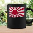 大日本帝国 男性 女性 グランジ ヴィンテージ 旭日旗 コーヒーマグ ギフトのアイデア