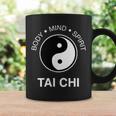 太極拳の心と体の健康のための陰陽師 コーヒーマグ ギフトのアイデア