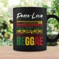 平和 レゲエ音楽 ラスタ ジャマイカ コーヒーマグ ギフトのアイデア