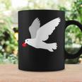 平和への愛を込めた白い鳩 コーヒーマグ ギフトのアイデア