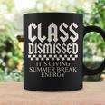 年末の先生は夏休みのエネルギーを与えています コーヒーマグ ギフトのアイデア
