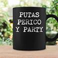 愉快なスペインの飲酒 男性用 引用句 Putas Perico Y Party コーヒーマグ ギフトのアイデア