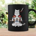 日本の侍猫刀忍者 ヤクザタトゥー コーヒーマグ ギフトのアイデア