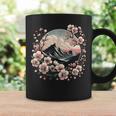 日本の桜 ピンク 桜 富士山 自然 アート コーヒーマグ ギフトのアイデア