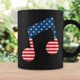 星条旗 アメリカ国旗 音符 コーヒーマグ ギフトのアイデア