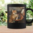柴犬ピアノ犬 コーヒーマグ ギフトのアイデア
