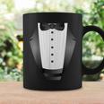 楽しいブラックタイ イベント チーム 新郎 フェイク タキシード コーヒーマグ ギフトのアイデア