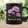 母の日 カーネーション 花 きれい ありがとう お母さん コーヒーマグ ギフトのアイデア