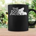 犬の顔のデザイン The Dog Face コーヒーマグ ギフトのアイデア