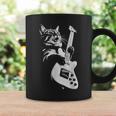 猫がギターベースを弾く コーヒーマグ ギフトのアイデア