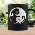 猫の陰陽相互接続 コーヒーマグ ギフトのアイデア